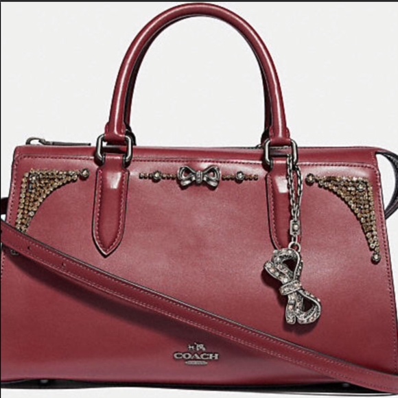 Coach Selena Gomez Crystal Embellished Bond purse - Picture 3 of 8